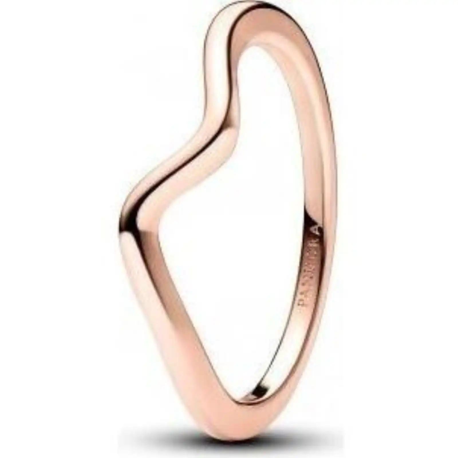 Pandora Jewelry Polished Wave Ring (183095C00-54) Women JEWELRY