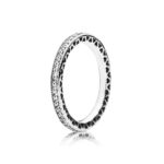 Pandora Jewels Sparkle & Hearts - Ring - Size 50 ***special Price*** (190963CZ-50) Women's JEWELRY