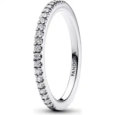 Pandora Jewelry Timeless Sparkling Band Ring (192999C01-54) Women JEWELRY