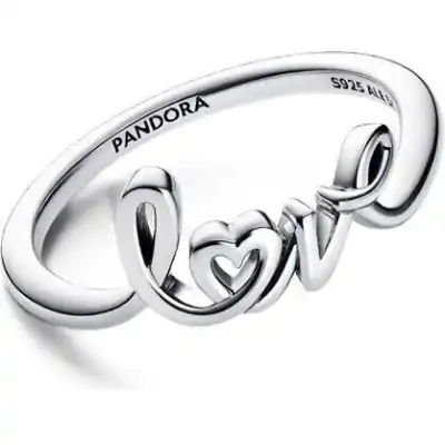 Pandora Jewelry Handwritten Love Ring (193058C00-54) Women JEWELRY