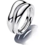 Pandora Jewelry Essence Organically Shaped Stacking Rings (193264C00-54) Women JEWELRY