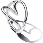 Pandora Jewelry Organically Shaped Heart Ring (193288C00-50) Women JEWELRY