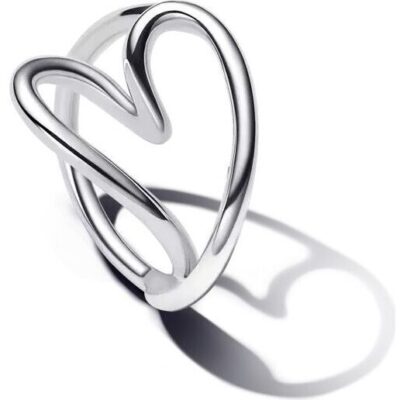 Pandora Jewelry Organically Shaped Heart Ring (193288C00-50) Women JEWELRY