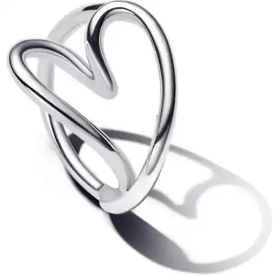 Pandora Jewelry Organically Shaped Heart Ring (193288C00-50) Women JEWELRY