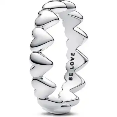 Pandora Jewelry Be Love Heart Band (193427C00-52) Women JEWELRY