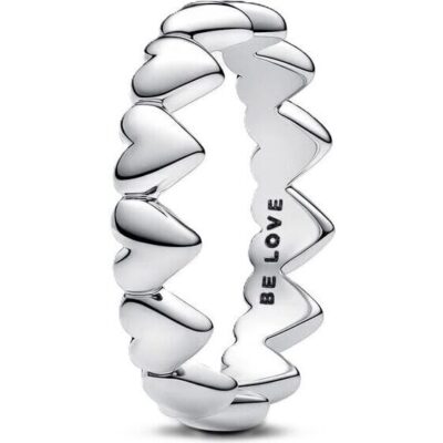 Pandora Jewelry Be Love Heart Band (193427C00-54) Women JEWELRY