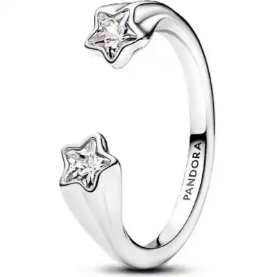 Pandora Jewelry Moments Shooting Stars Open Ring (193582C01-52) Women JEWELRY