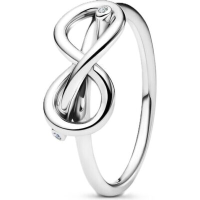 Pandora Jewelry Infinity Knot Ring (193759C01-48) Women JEWELRY
