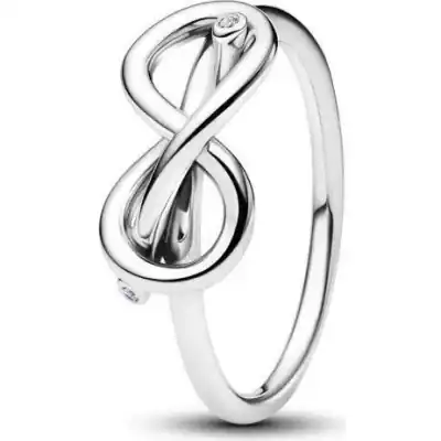 Pandora Jewelry Infinity Knot Ring (193759C01-52) Women JEWELRY