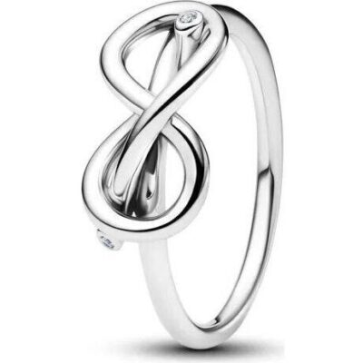 Pandora Jewelry Infinity Knot Ring (193759C01-54) Women JEWELRY