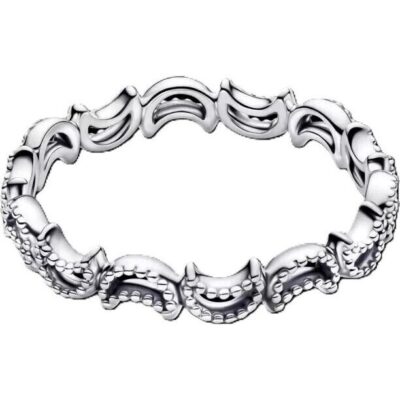 Pandora Jewelry Crescent Moon Ring (194258C00-50) Women JEWELRY