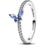 Pandora Jewelry Sparkling Butterfly Ring (194269C01-58) Women JEWELRY