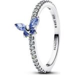 Pandora Jewelry Sparkling Butterfly Ring (194269C01-60) Women JEWELRY