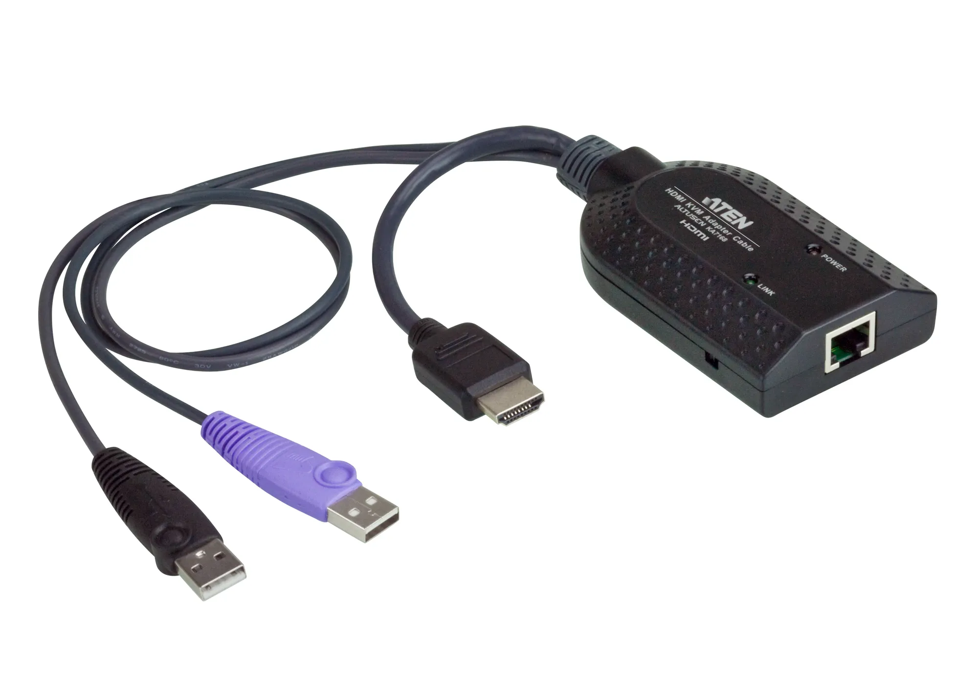 ATEN USB HDMI Virtual Media KVM Adapter W/CAC/ATEN ALTUSEN