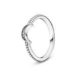 Pandora Jewels Crescent Moon Beaded - Ring - Size 48 ***special Price*** (199156C01-48) Women's JEWELRY