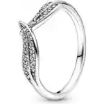 Pandora Jewels Leaf Pave - Ring - Size 52 ***special Price*** (199533C01-52) Women JEWELRY