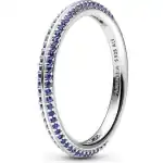 Pandora Me Blue PavÉ Ring (199679C03-54) Women JEWELRY
