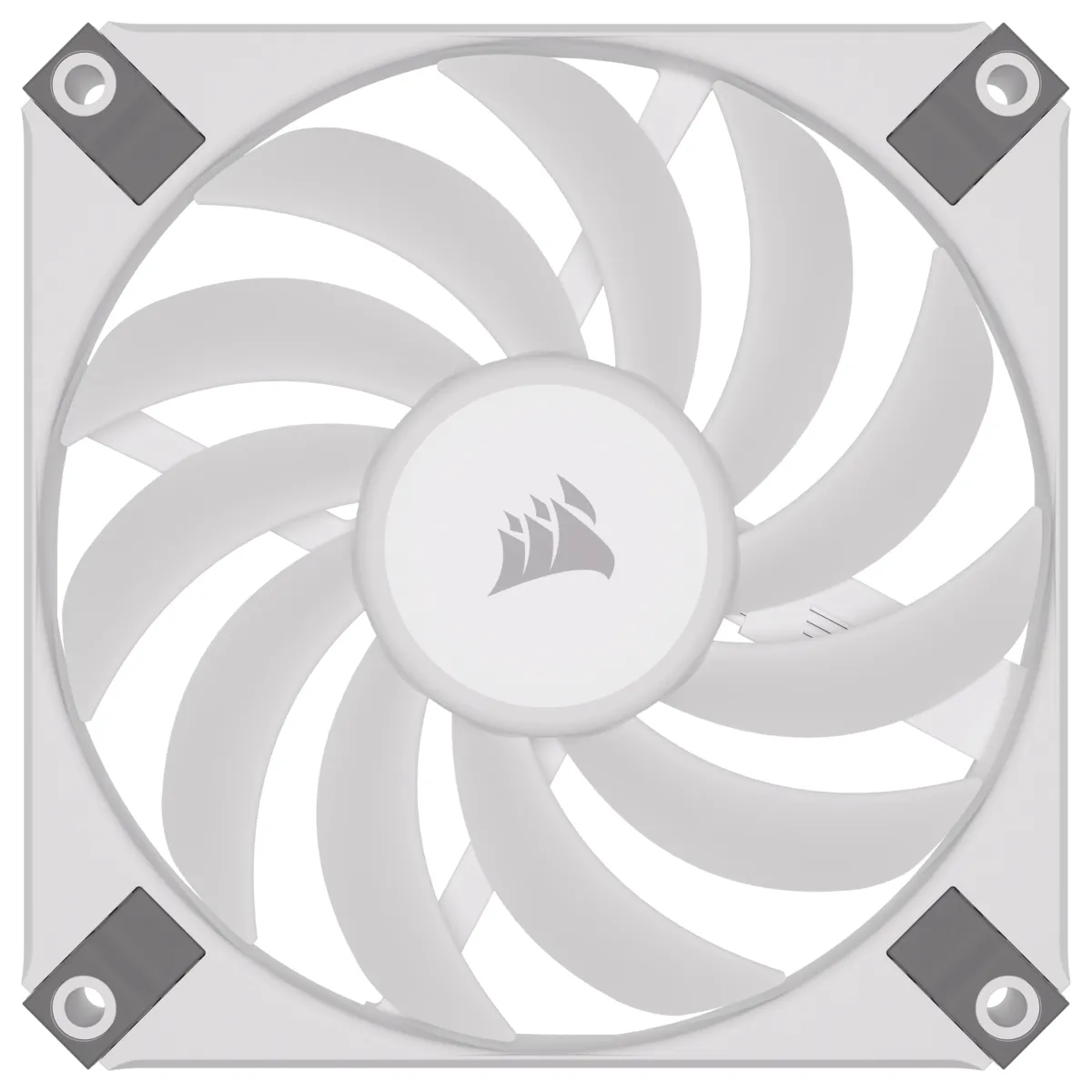 Corsair iCUE AF120 RGB SLIM 120mm PWM Fluid Dynamic Bearing Fan - White - Image 7