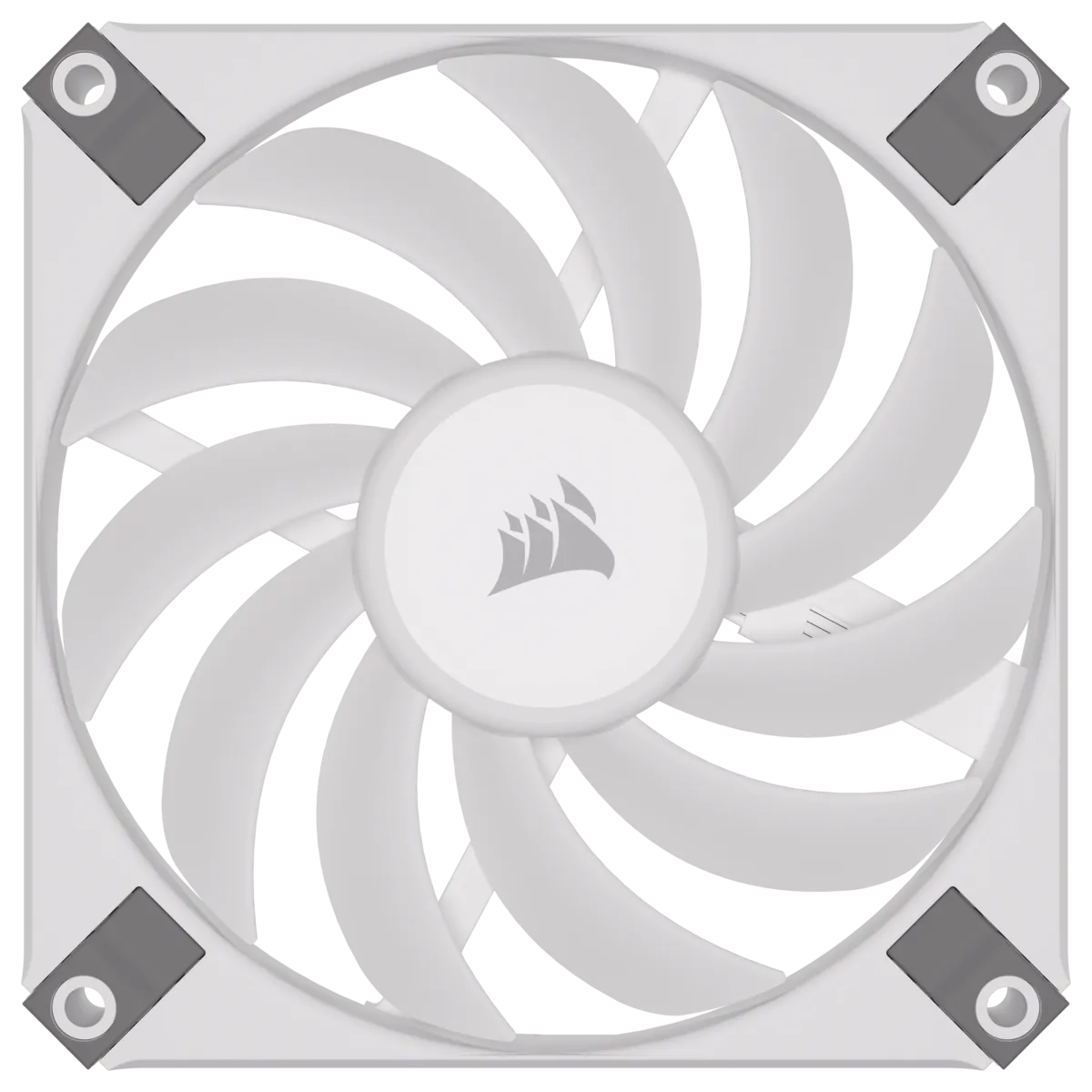 Corsair iCUE AF120 RGB SLIM 120mm PWM Fluid Dynamic Bearing Fan - White - Image 8