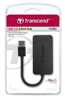 TRANSCEND 4 PORT USB3.0 HUB 8 TRANSCEND 4 PORT USB3.0 HUB - Image 8