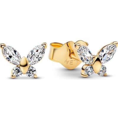 Pandora Jewelry Sparkling Baguette Halo Ring (264264C01) Women JEWELRY