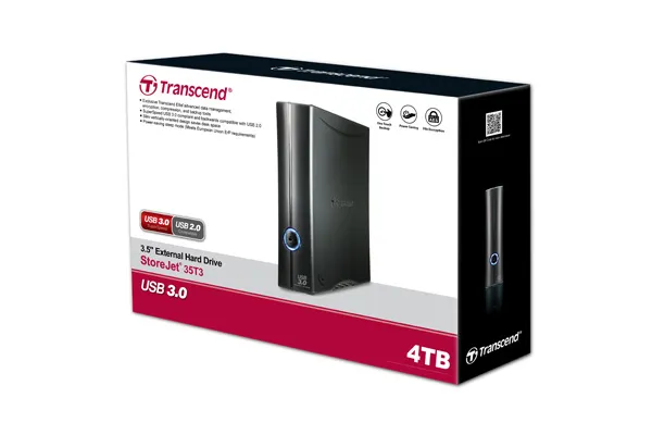 TRANSCEND STOREJET 4TB 3.5'' USB3.0 HDD 4 TRANSCEND STOREJET 4TB 3.5'' USB3.0 HDD - Image 4
