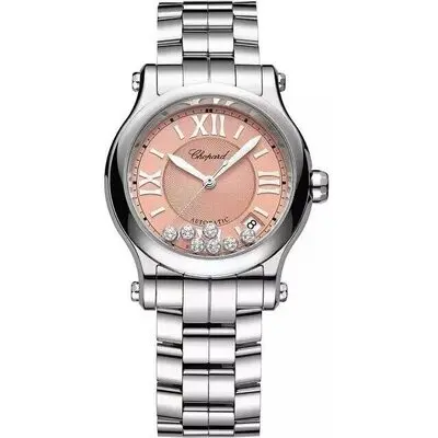 Chopard Happy Sport Automatic W/diamonds (278559-3025) Women WATCHES