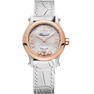 Chopard Happy Sport Automatic W/diamonds (278573-6018) Women WATCHES