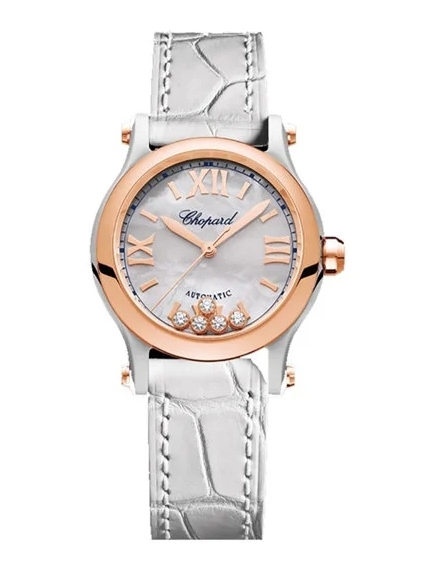 Chopard Happy sport automatic w/diamonds (278573-6018) Women's Watch
