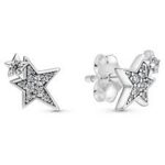 Pandora Jewels Sparkling Asymmetric Stars (290012C01) Women's JEWELRY