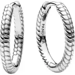 Pandora Moments Small Charm Hoop Earrings (292728C00) Women JEWELRY
