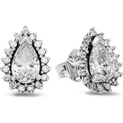 Pandora Sparkling Double Hoop Earrings (292834C01) Women JEWELRY