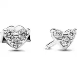 Pandora Jewelry Sparkling Double Band Hoop Earrings (293003C01) Women JEWELRY