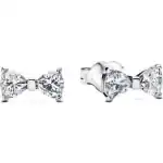 Pandora Jewelry Sparkling Double Hoop Earrings (293542C01) Women JEWELRY