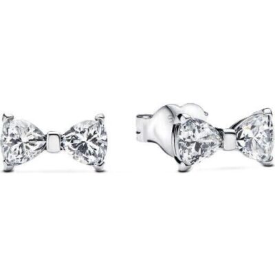 Pandora Jewelry Sparkling Double Hoop Earrings (293542C01) Women JEWELRY