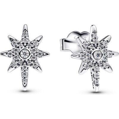 Pandora Jewelry Sparkling Double Hoop Earrings (293587C01) Women JEWELRY