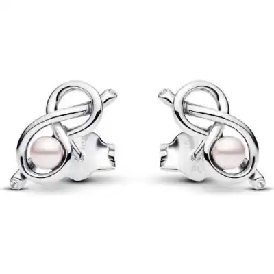 Pandora Jewelry Infinity Knot Stud Earrings (293761C01) Women JEWELRY