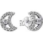 Pandora Jewelry Sparkling Double Hoop Earrings (294257C01) Women JEWELRY