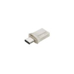 TRANSCEND 64GB JETFLASH 890 USB-C & USB 3.1 OTG FLASH DRIVE - SILVER