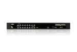 ATEN 16-Port PS/2-USB  VGA KVM Switch/Cascade/W/(US/EU/OUT) ADP. ATEN
