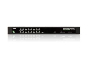 ATEN 16-Port PS/2-USB  VGA KVM Switch/Cascade/W/(US/EU/OUT) ADP. ATEN