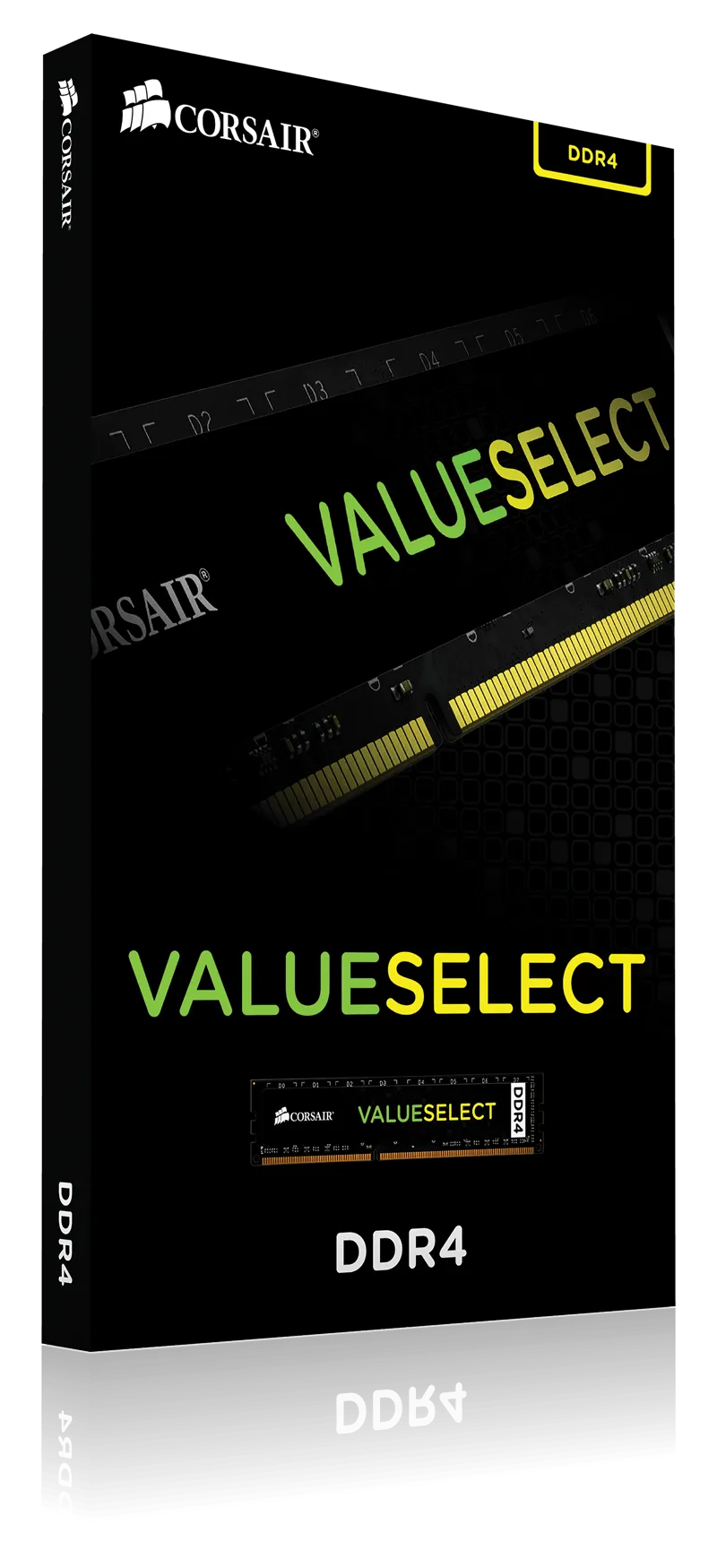 CORSAIR VALUESELECT 8GB (1x8GB) DIMM DDR4 2666 (PC4-21300) C18 1.2V - Image 2