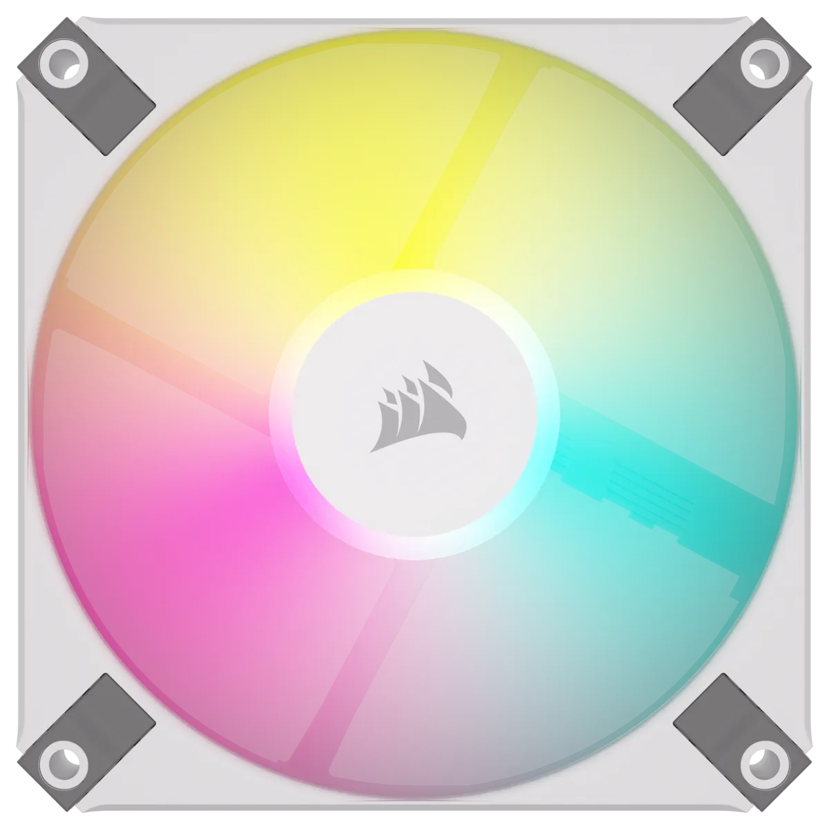 Corsair iCUE AF120 RGB SLIM 120mm PWM Fluid Dynamic Bearing Fan - White - Image 14