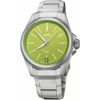Oris Propilot X Kermit Edition - The Muppets Serie (40077787157SET) Men WATCHES
