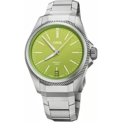 Oris Propilot X Kermit Edition - The Muppets Serie (40077787157SET) Men WATCHES