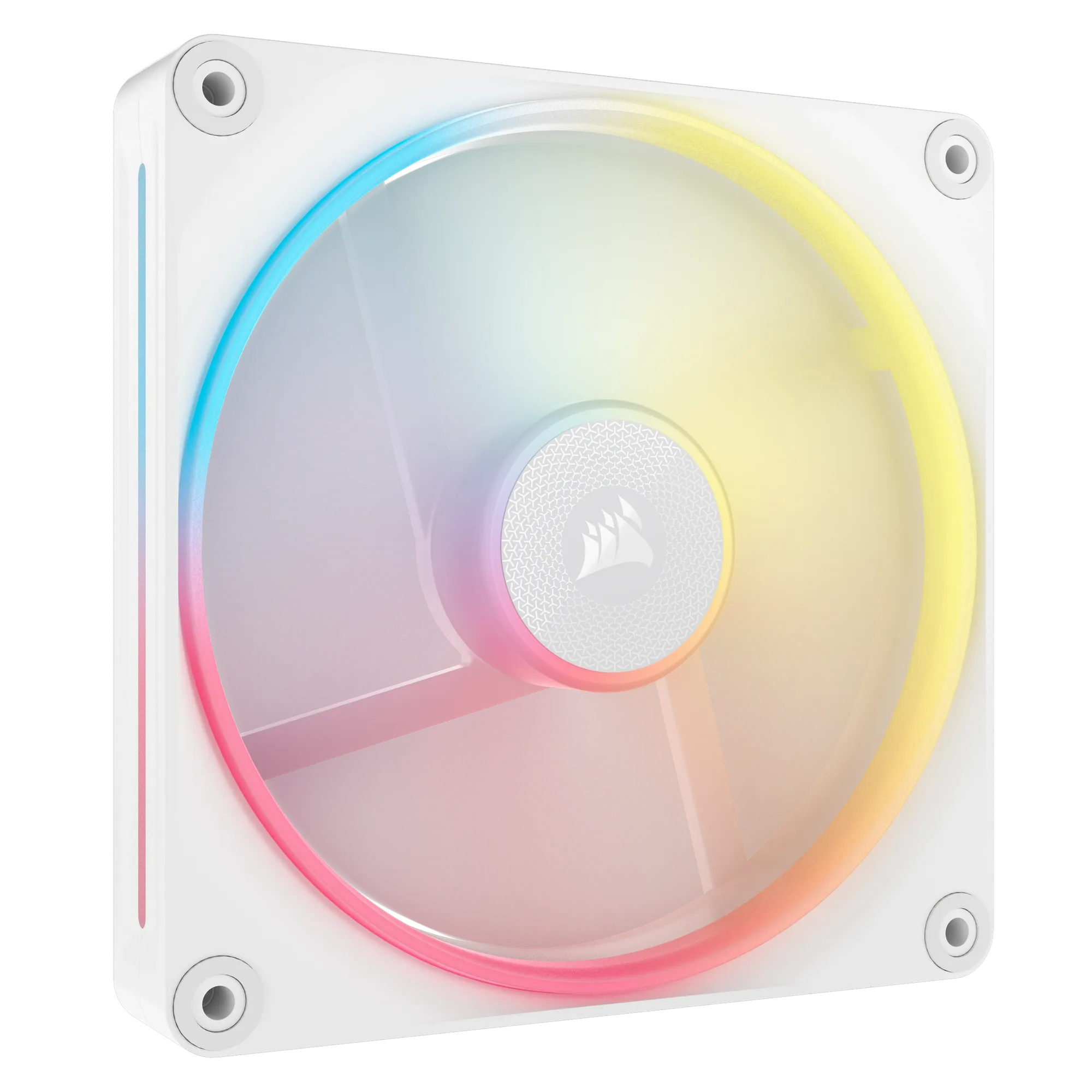 CORSAIR LX-R RGB Series; iCUE LINK LX140-R RGB White; 140mm RGB Fan; Single Fan. - Image 5