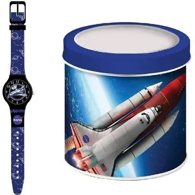 Kid Watch Nasa - Tin Box (486017) Unisex WATCHES