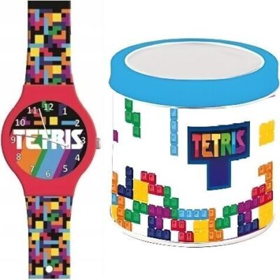 Kid Watch Tetris - Tin Box ***special Price*** (504044) Unisex WATCHES