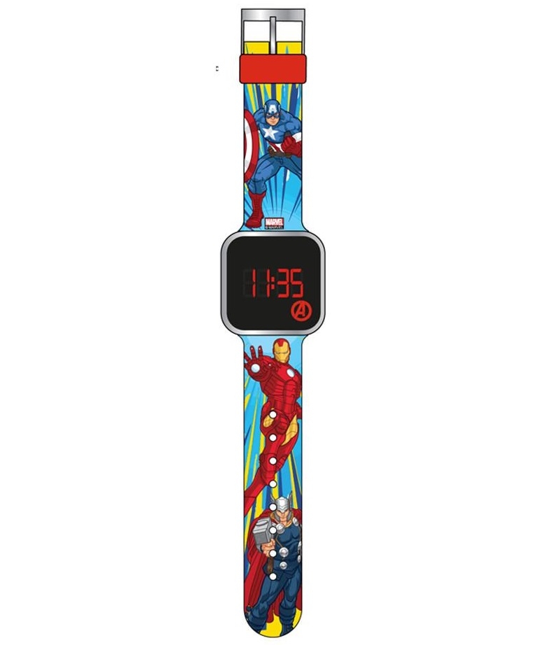 Marvel Kid Watch Avengers - Led Watch (506263) Women's Watch