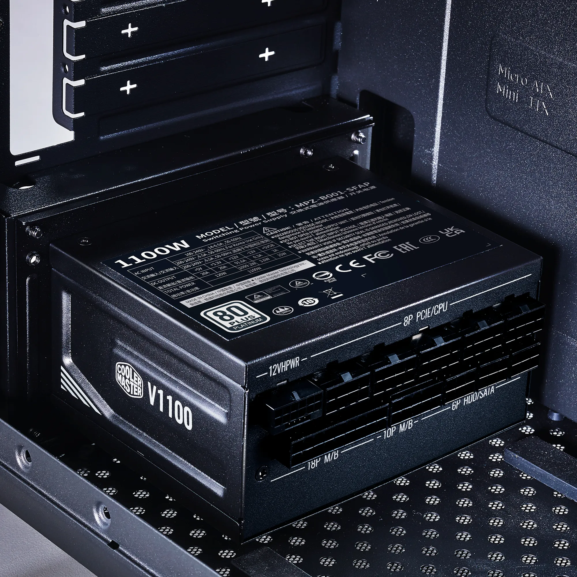 Cooler Master V SFX Platinum 1100W | Industry-leading SFX power supply 9 Cooler Master V SFX Platinum 1100W | Industry-leading SFX power supply - Image 9